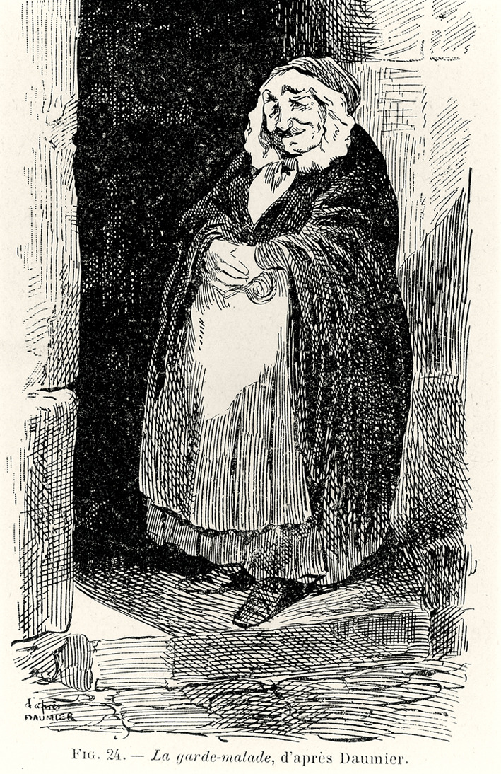  奥诺雷·杜米埃 Honore Daumier ——一位法国护士